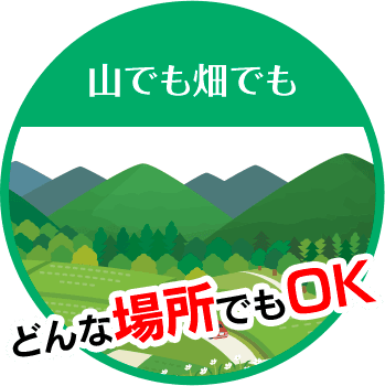彦根 長浜 庭木の伐採屋さん キムテックスは山でも畑でもどんな場所でもOK